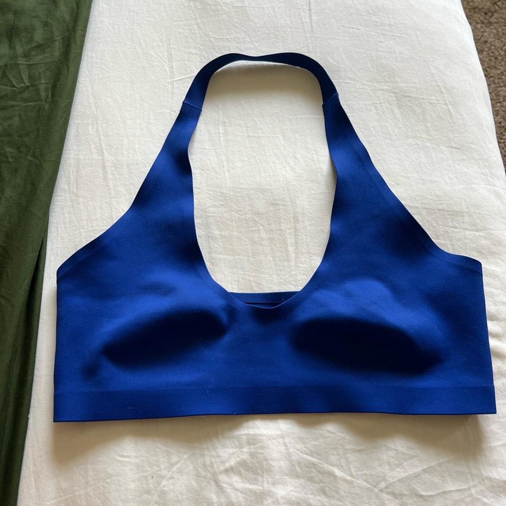 Seamless Blue Free People Bralette